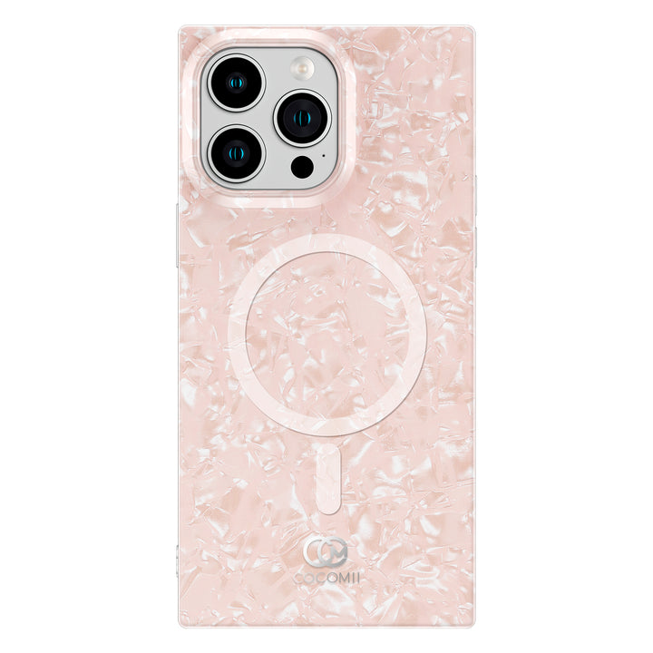 Pearl Glitter Square iPhone Case (MagSafe) - COCOMII