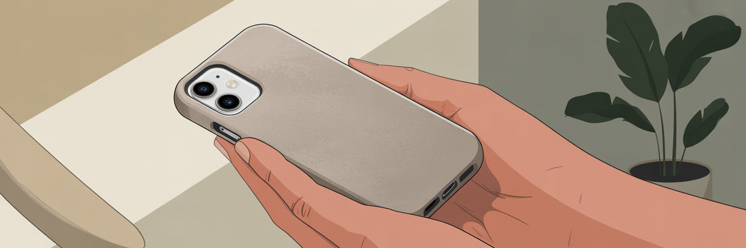 Minimalist aesthetic rectangle iPhone case