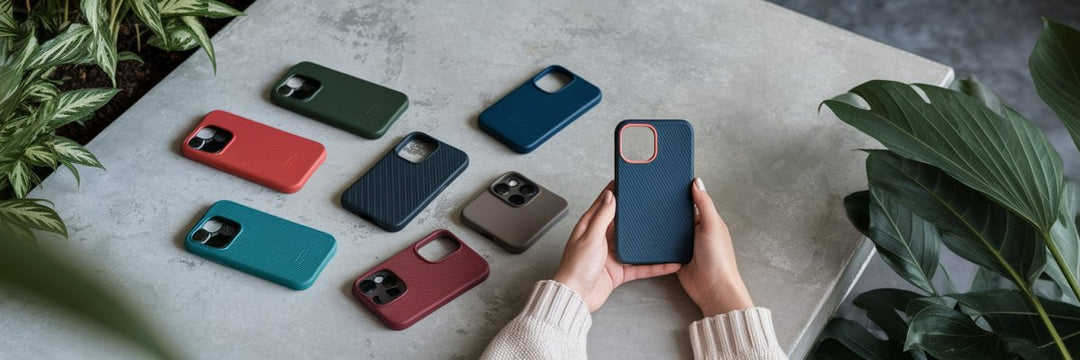 Rectangle iPhone case shown in a durable everyday finish, COCOMII