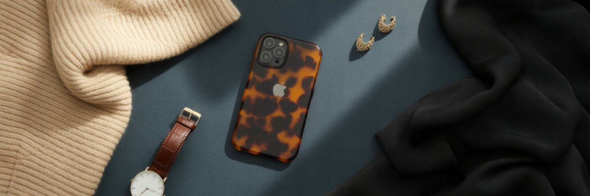 Effortless Day to Night Tortoiseshell Case Styling - COCOMII