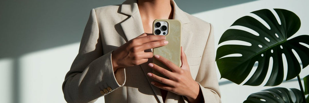 Rectangle iPhone case as a personal style accessory, COCOMII.