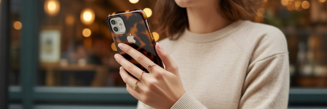 The Art of Styling a Tortoiseshell iPhone Case - COCOMII