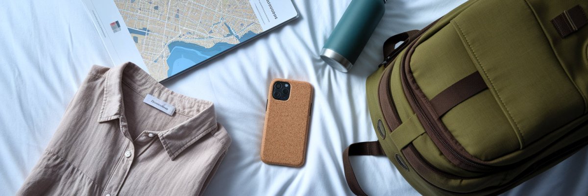 Durable rectangle iPhone case for travel, COCOMII
