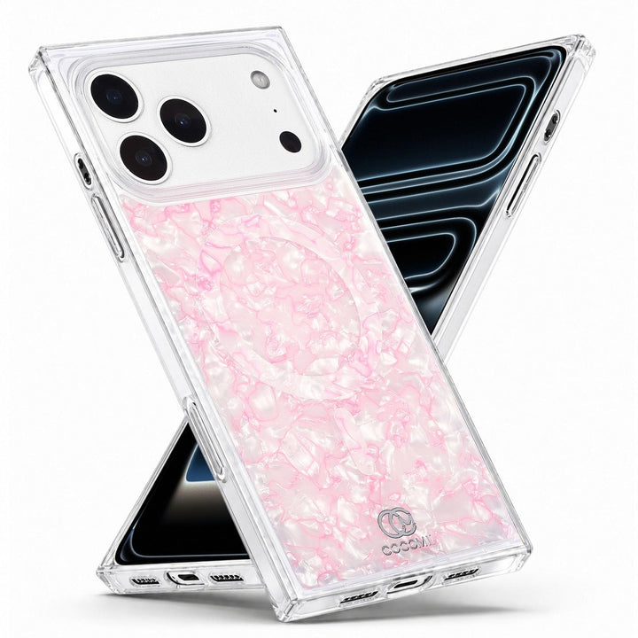 COCOMII opal-effect MagSafe iPhone case in Hot Pink for iPhone 18 Pro Max, iPhone 18 Pro, iPhone 17 Pro Max and iPhone 17 Pro