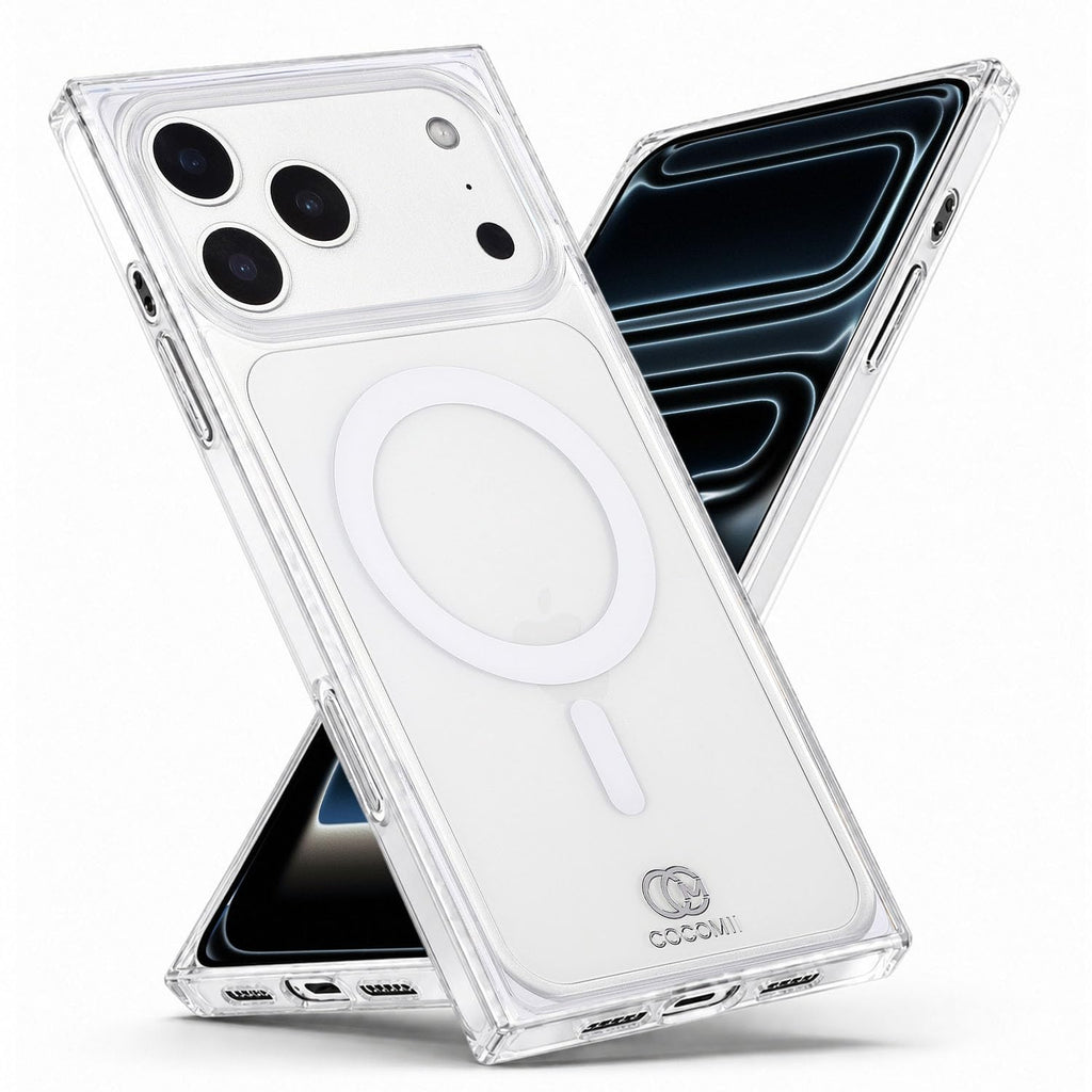 Clear Rectangle iPhone Case, MagSafe | COCOMII
