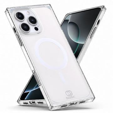COCOMII Clear rectangle MagSafe iPhone case in Crystal Clear for iPhone 16 Pro Max