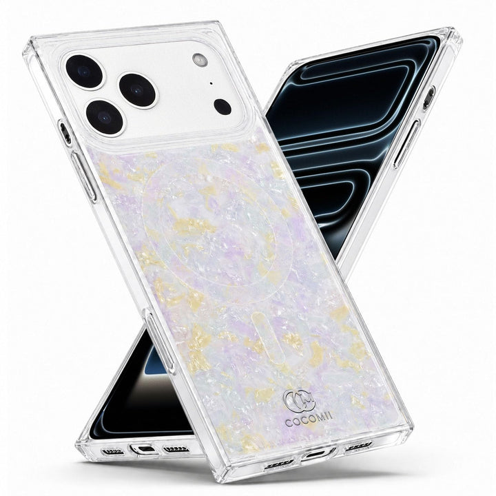 COCOMII opal-effect MagSafe iPhone case in Aurora for iPhone 18 Pro Max, iPhone 18 Pro, iPhone 17 Pro Max and iPhone 17 Pro
