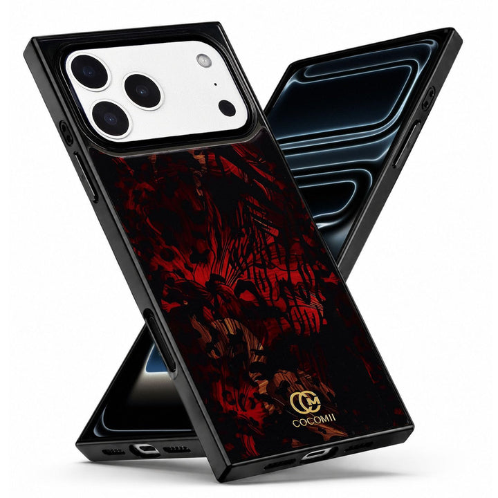 COCOMII leopard print MagSafe iPhone case in Crimson for iPhone 18 Pro Max, iPhone 18 Pro, iPhone 17 Pro Max and iPhone 17 Pro
