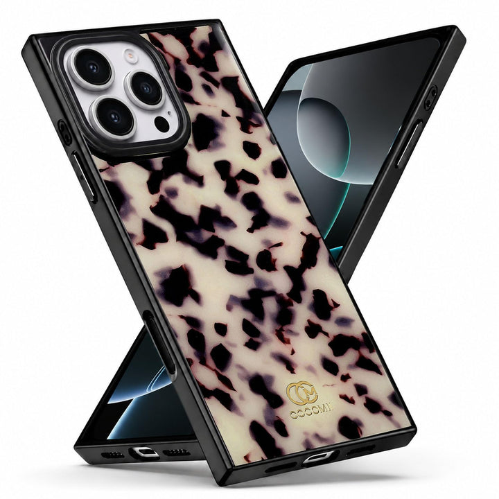 COCOMII tortoiseshell-pattern MagSafe iPhone case in Ivory, iPhone 16 Pro Max listing photo