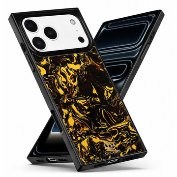 COCOMII Marble rectangle MagSafe iPhone case in Molten for iPhone 18 Pro Max/17 Pro Max