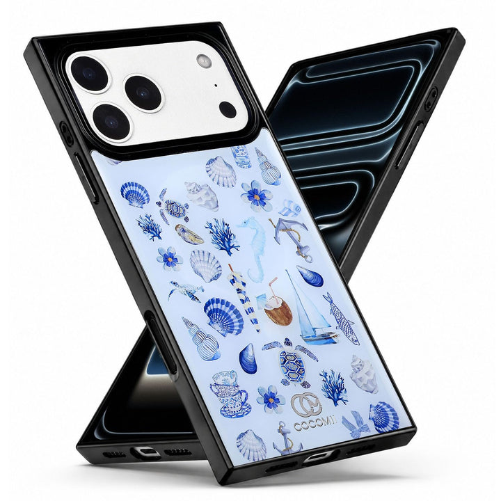 COCOMII coastal print MagSafe iPhone case in Mariner's Treasure for iPhone 18 Pro Max, iPhone 18 Pro, iPhone 17 Pro Max and iPhone 17 Pro