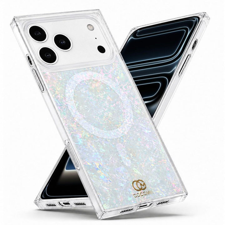 COCOMII opal-effect MagSafe iPhone case in Pearlescent for iPhone 18 Pro Max, iPhone 18 Pro, iPhone 17 Pro Max and iPhone 17 Pro