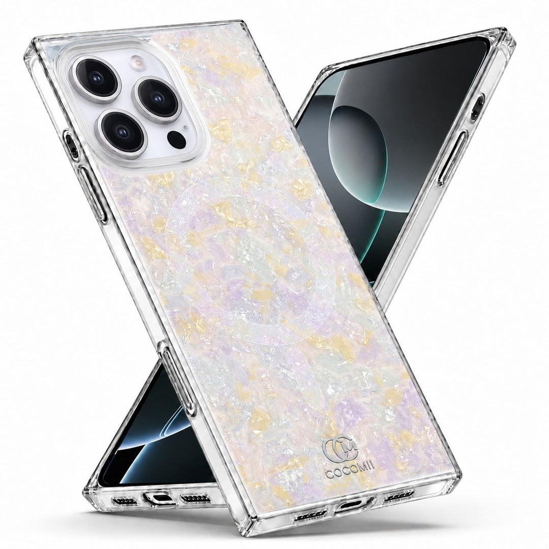 COCOMII opal-effect MagSafe iPhone case in Aurora, iPhone 16 Pro Max listing photo