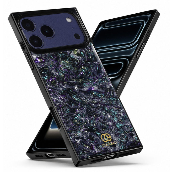 COCOMII abalone-effect MagSafe iPhone case in Galaxy for iPhone 18 Pro Max, iPhone 18 Pro, iPhone 17 Pro Max and iPhone 17 Pro