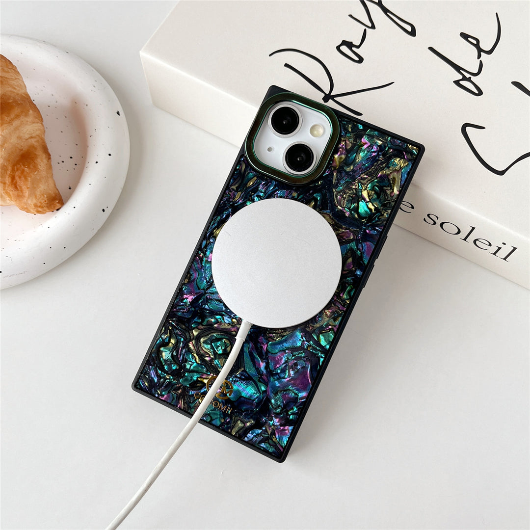 Pearl Luxury Square iPhone Case (MagSafe) [Pre-Order] - COCOMII