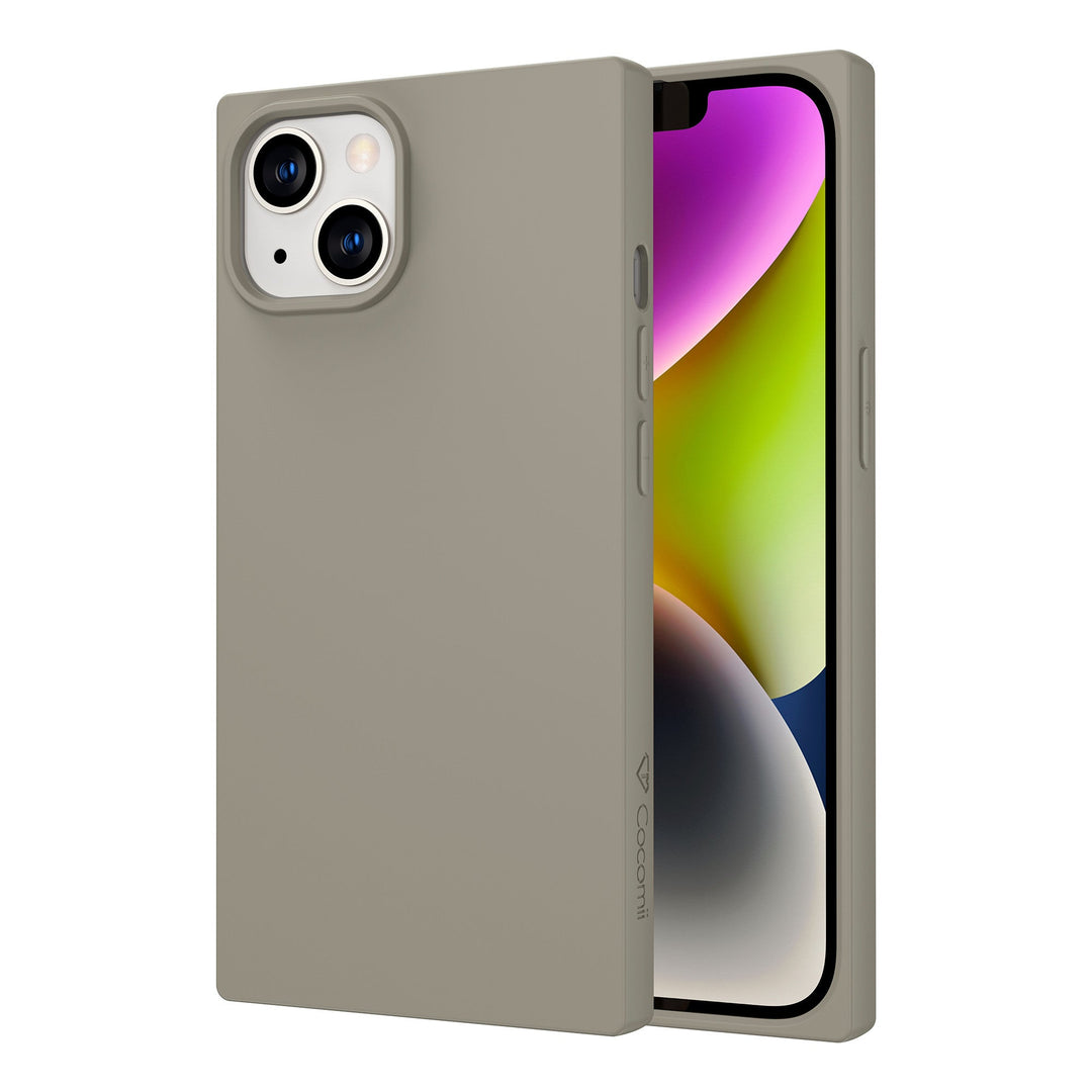 Silicone Neutral Square iPhone Case - COCOMII