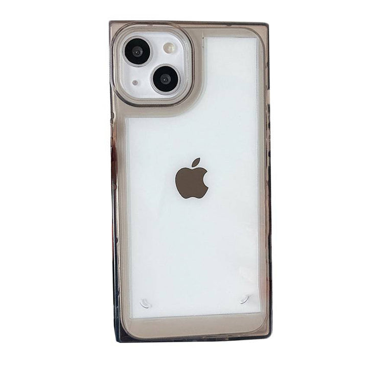 Clear Frame Square iPhone Case