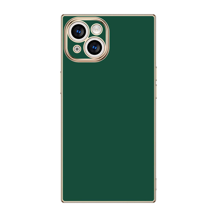 Plated Plain Square iPhone Case