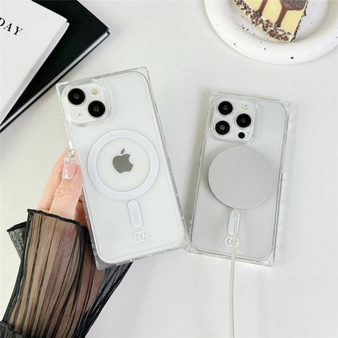 Clear Square iPhone Case (MagSafe)