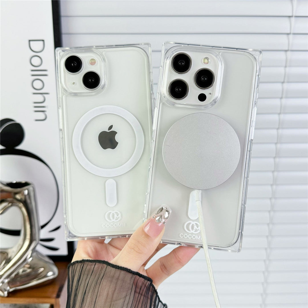 Clear Square iPhone Case (MagSafe) - COCOMII