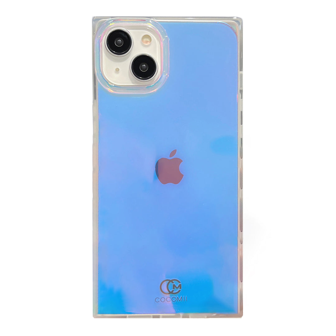 Clear Mirror Square iPhone Case