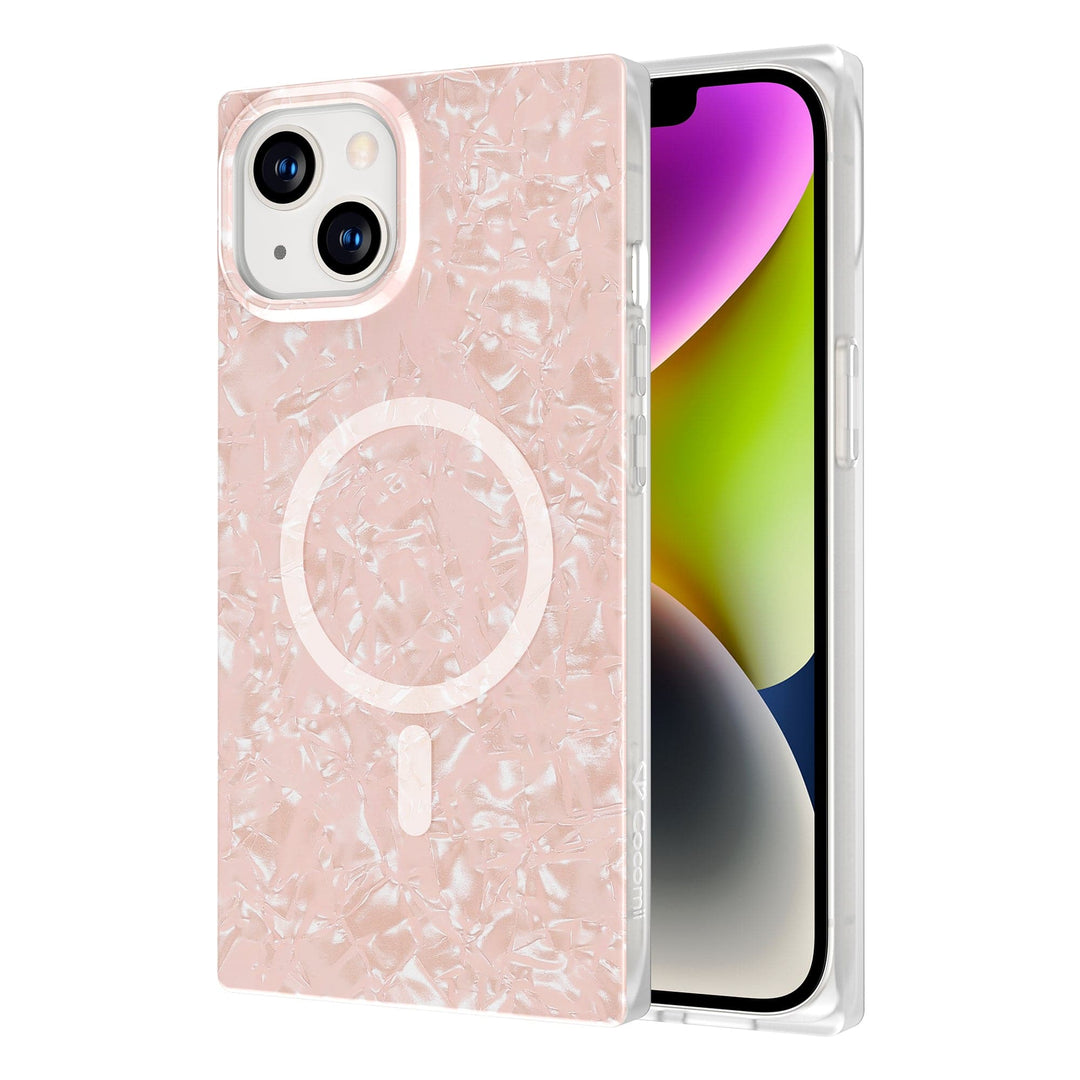 Pearl Glitter Square iPhone Case (MagSafe) - COCOMII