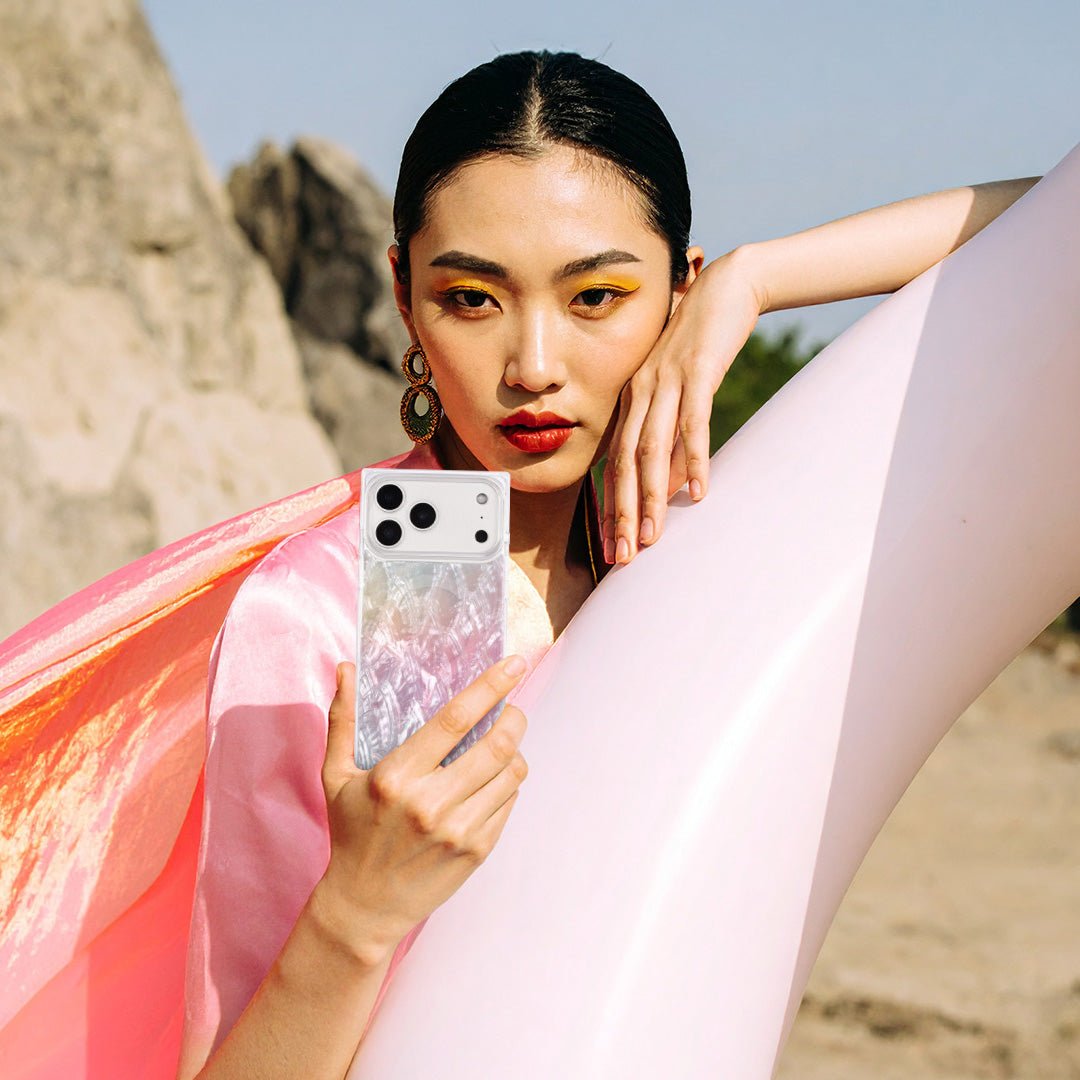 Rectangle iPhone Case [Real Mother Of Pearl] - The Most Exquisite