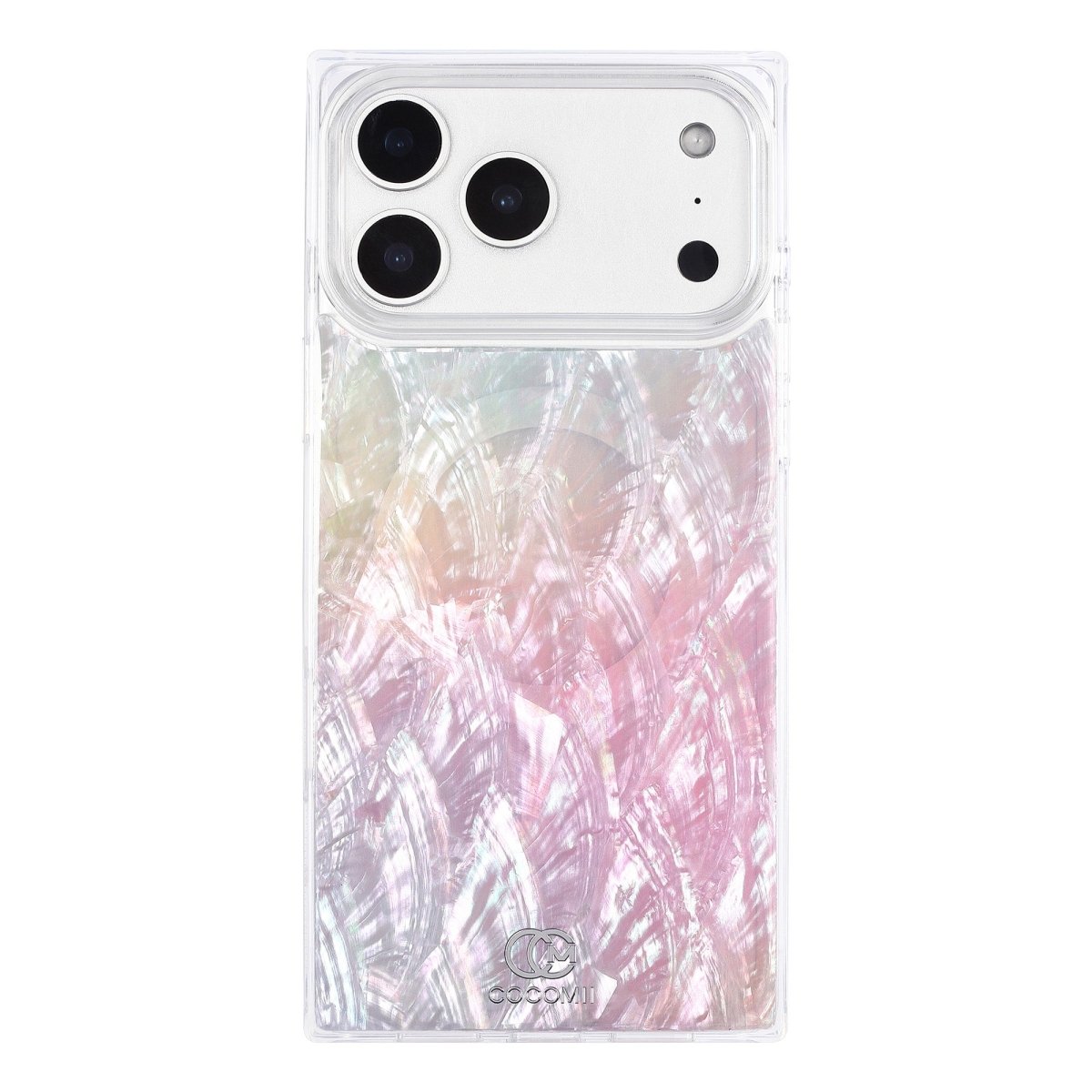 iPhoneアクセサリー mom Rectangle iPhone Case [Real Mother Of Pearl] - The Most Exquisite