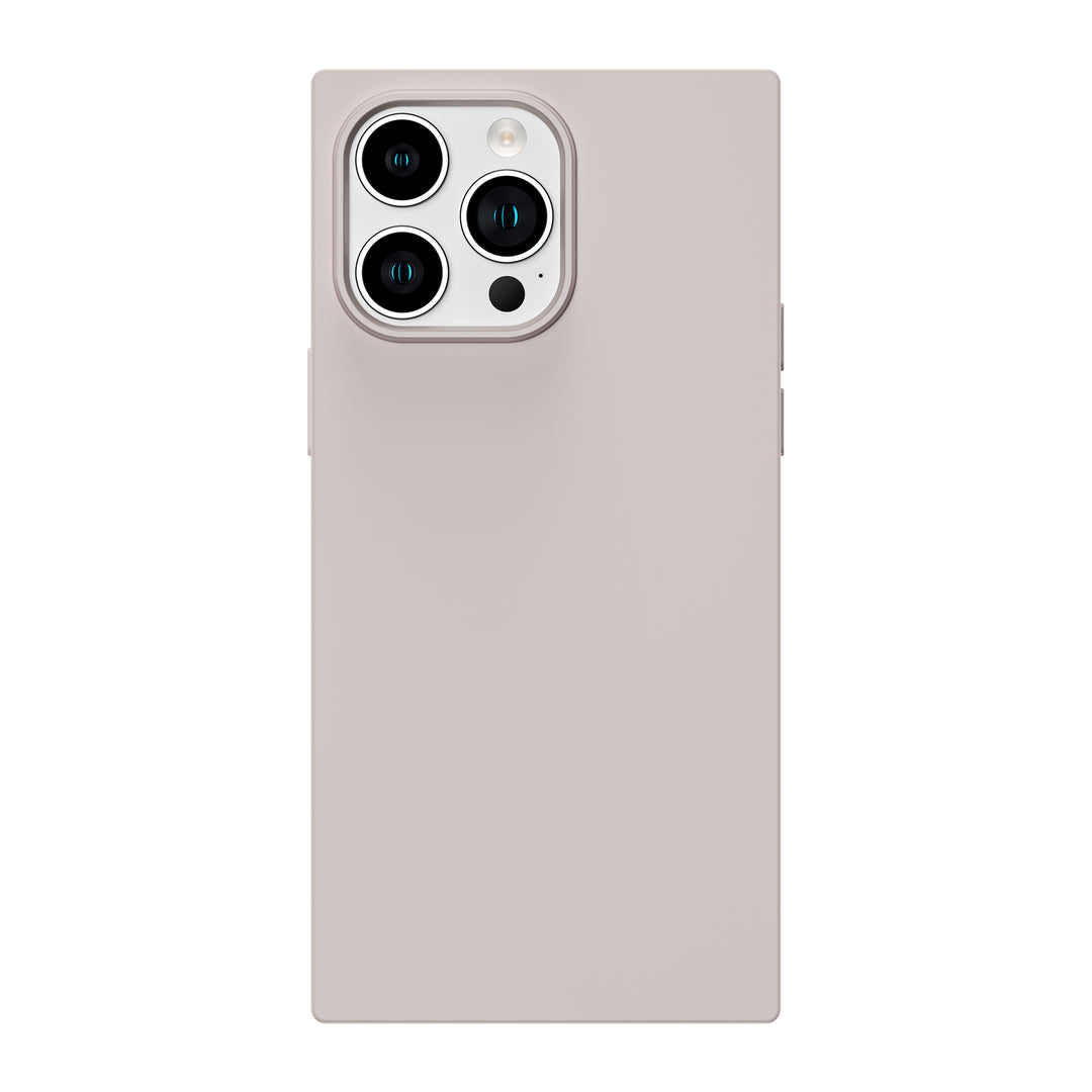 Square iPhone 14 Pro Max Case Square Silicone MagSafe (Antique White) | COCOMII