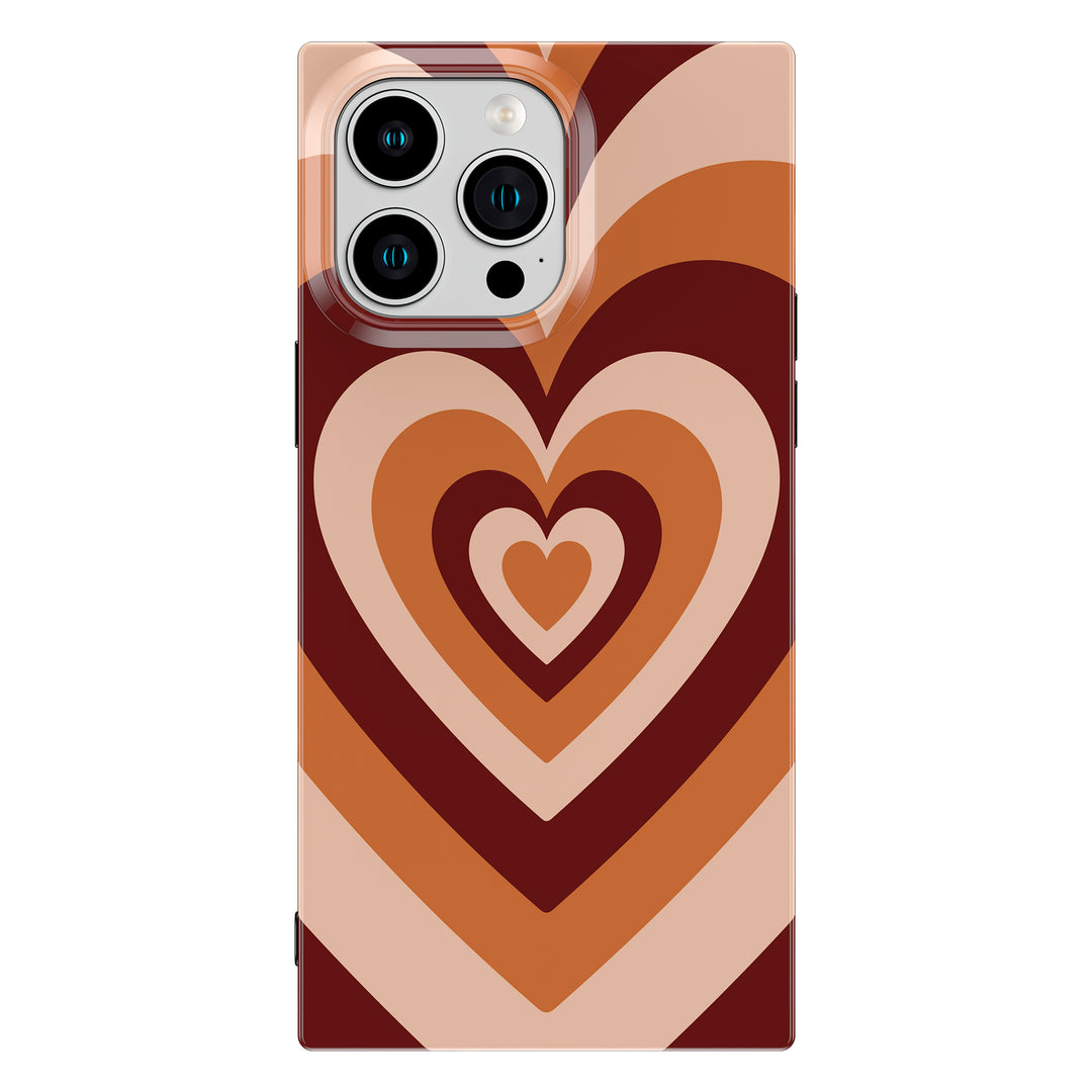 Latte Love Square iPhone Case (MagSafe) - COCOMII