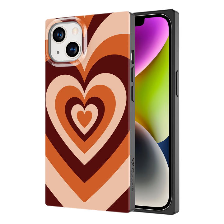 Latte Love Square iPhone Case - COCOMII